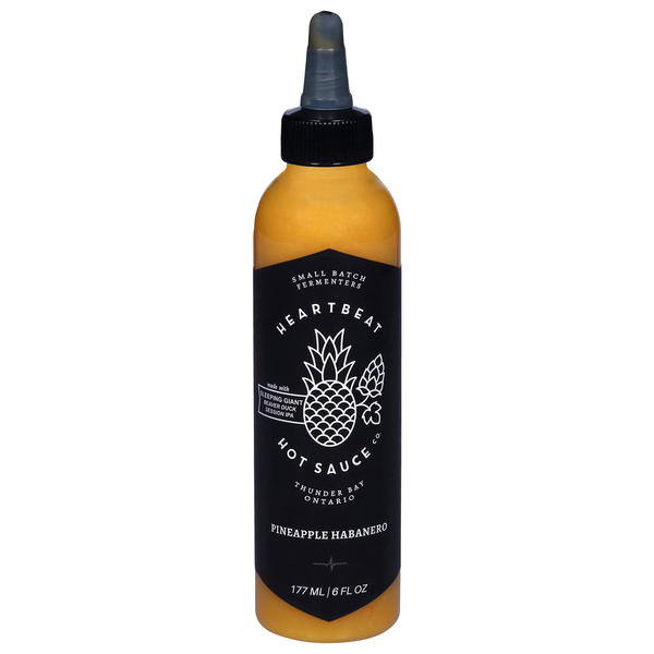 Heartbeat Pineapple Habanero Hot Sauce 6oz