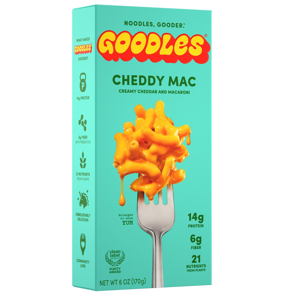Goodles Cheddy Mac box