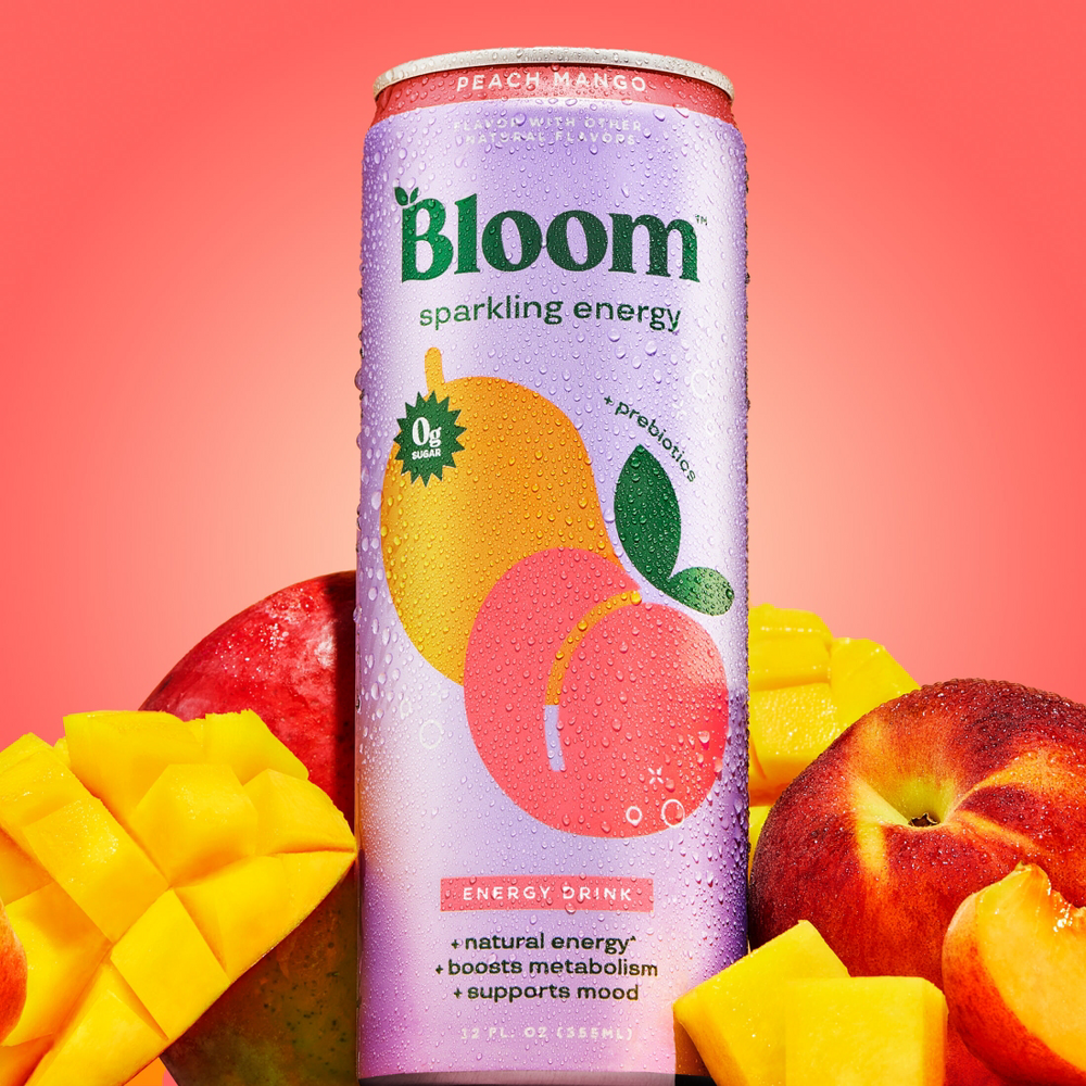 Bloom Sparkling Energy — Peach Mango