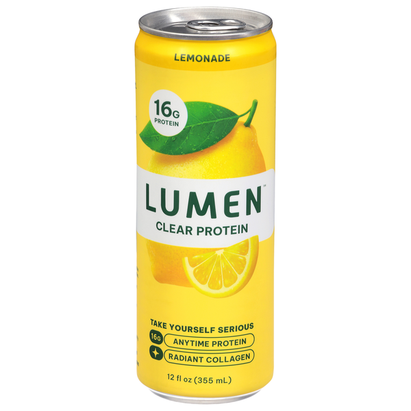 Lumen Clear Protein Lemonade Soda