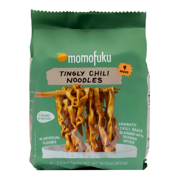 Momofuku Tingly Chili Noodles (4-pack)