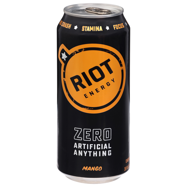 Riot Energy Zero Mango Energy Drink