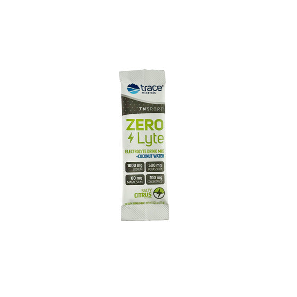 Trace Minerals ZeroLyte Salty Citrus Electrolyte Sticks