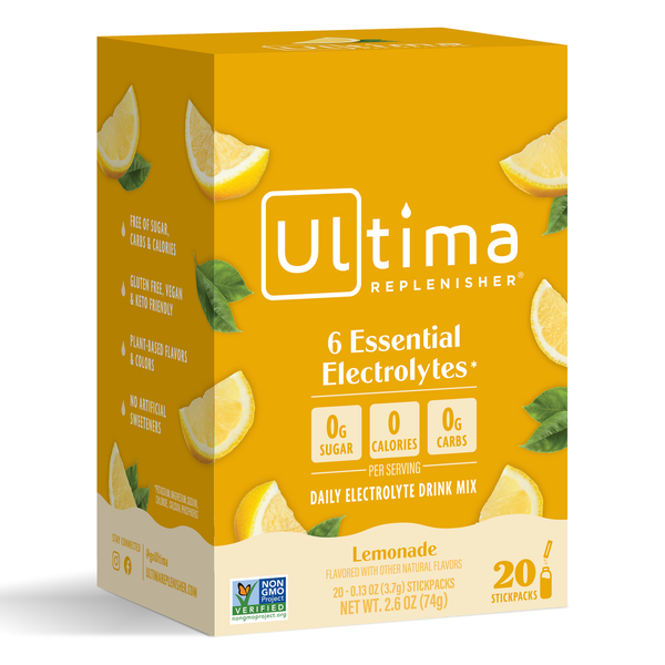 Ultima Replenisher Electrolyte Mix — Lemonade (20 servings)