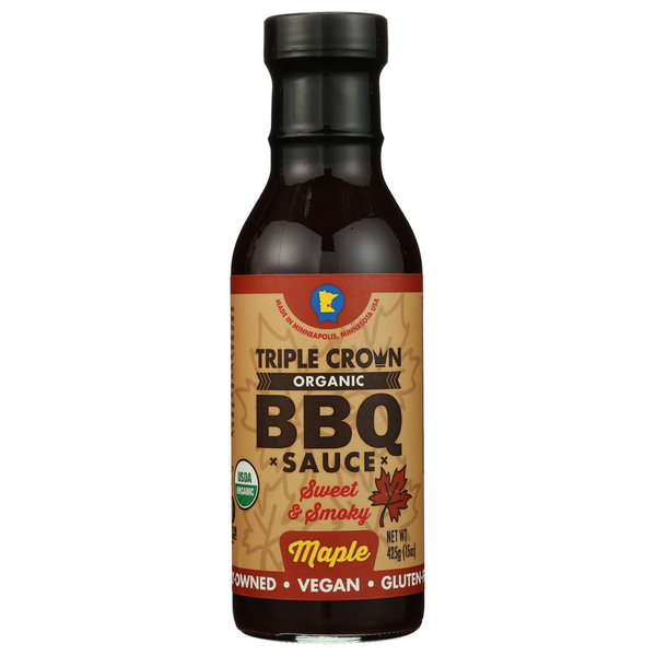 Triple Crown Organic Maple BBQ Sauce