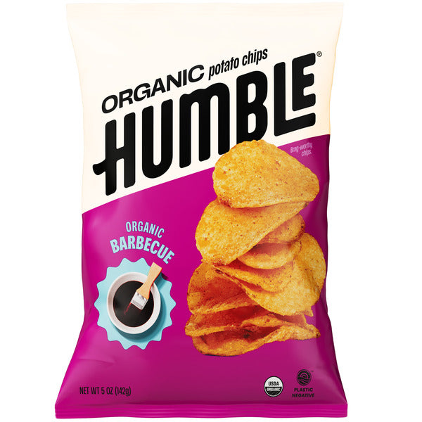 Humble Organic Potato Chips Barbecue