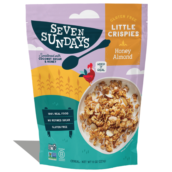 Seven Sundays Honey Almond Little Crispies