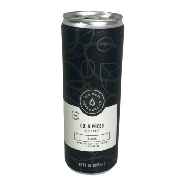 Big Watt Cold Press Black Coffee (4-pack)